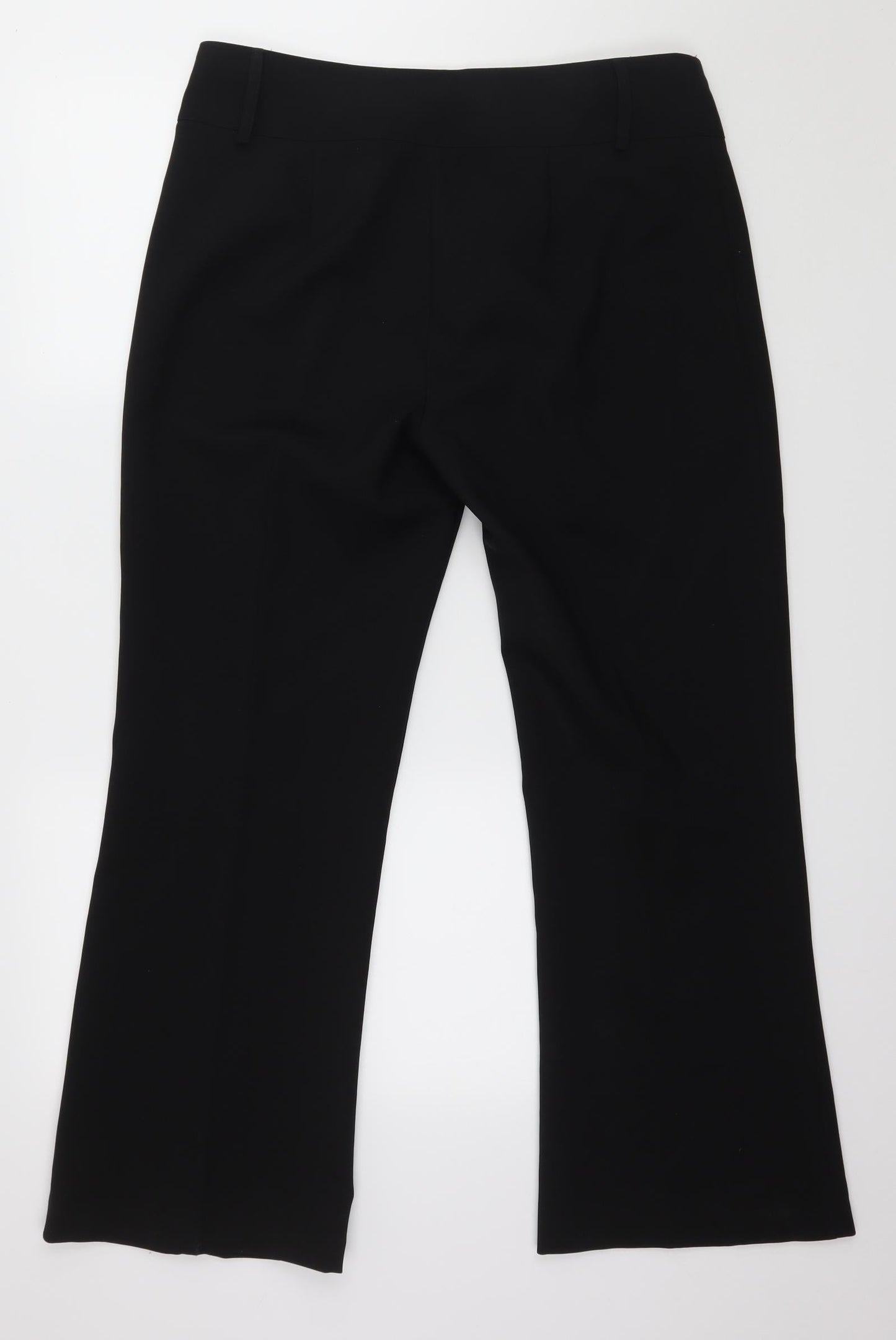 AMARANTO Womens Black   Trousers  Size 14 L28 in