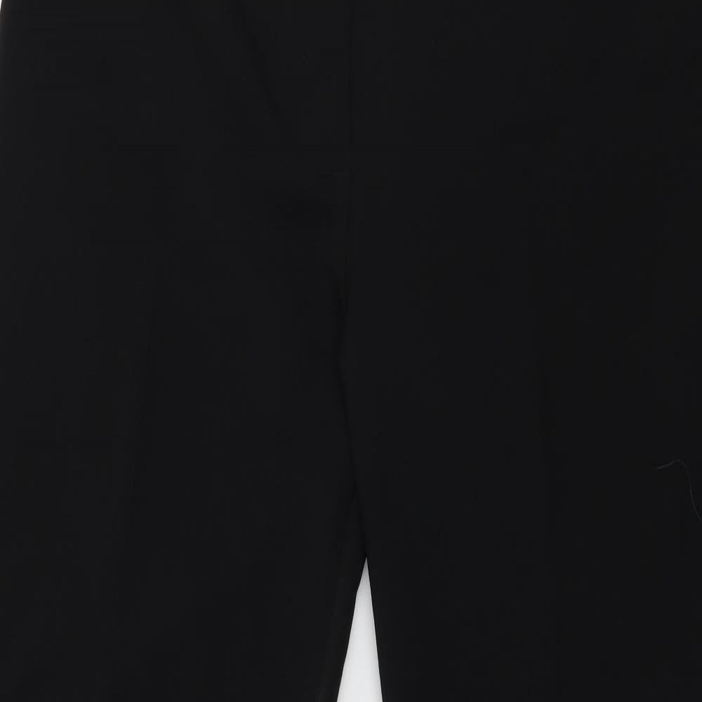 AMARANTO Womens Black   Trousers  Size 14 L28 in
