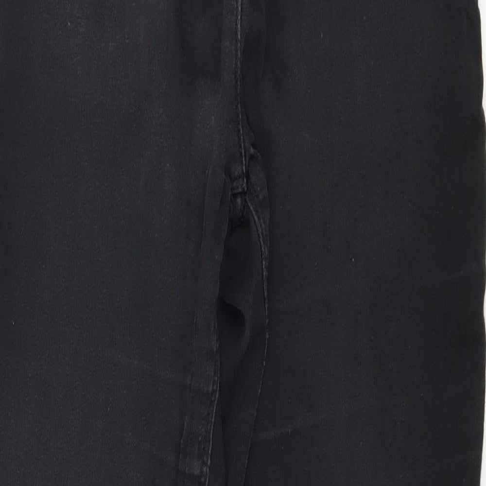 Womens UK Size 10 Papaya Regular Fit Skinny Grey Jeans