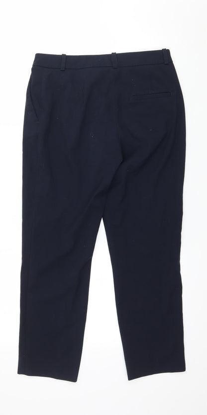 Womens UK Size 6 H&M Regular Fit  Blue Trousers