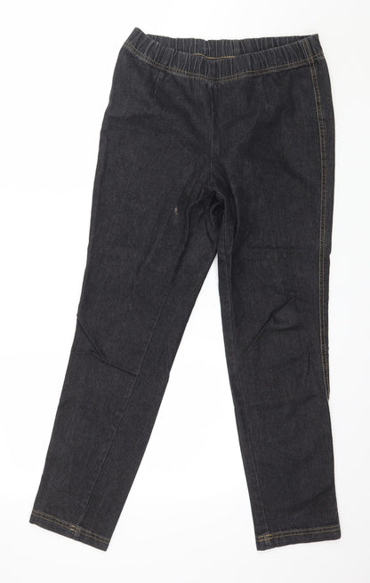 Womens UK Size 10 Preworn Regular Fit Jegging Grey Jeans