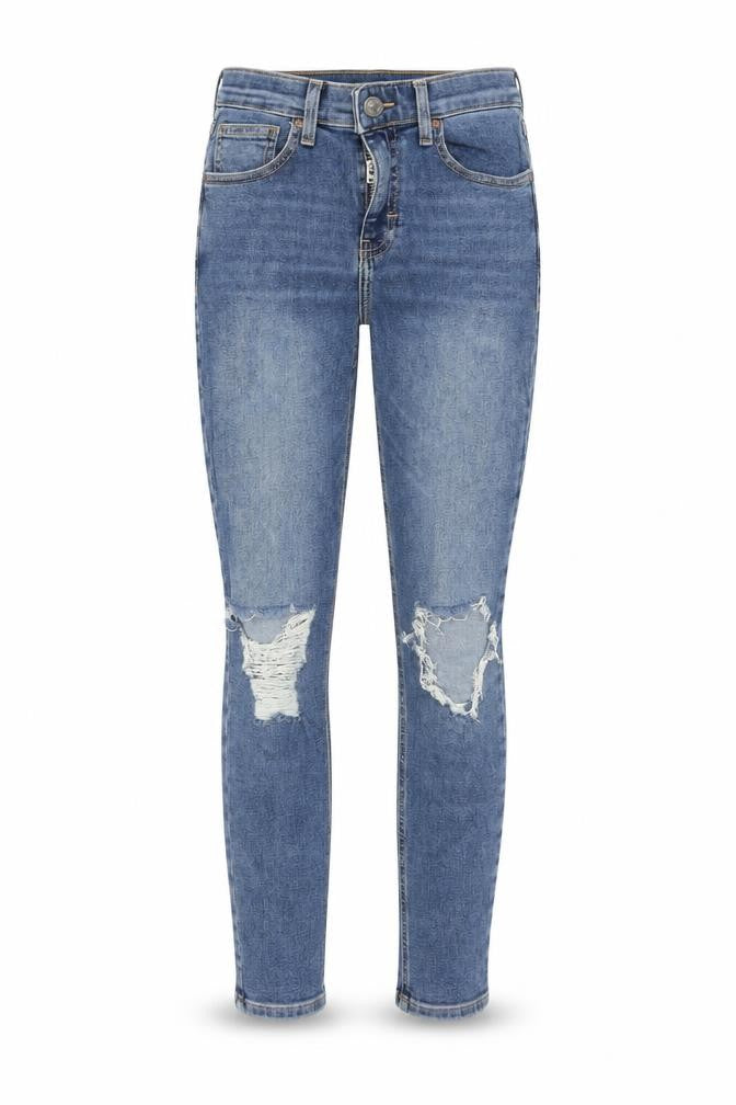 Womens UK Size 28 in Topshop Regular Fit Skinny Blue Jeans