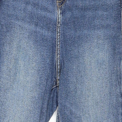Topshop Womens Blue  Denim Skinny Jeans Size 28 in L30 in
