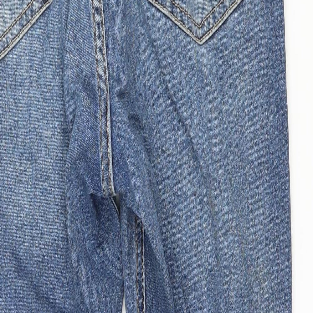 Topshop Womens Blue  Denim Skinny Jeans Size 28 in L30 in