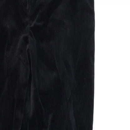 Womens UK Size 10 Marks and Spencer Regular Fit  Black Trousers