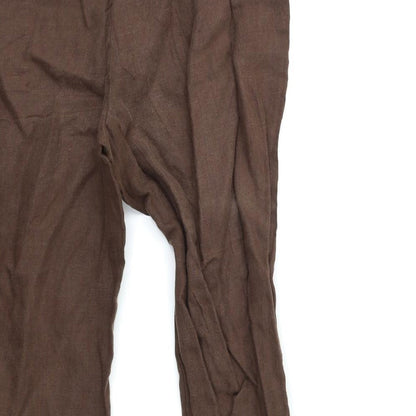 EAST Womens Brown   Trousers  Size 14 L29 in