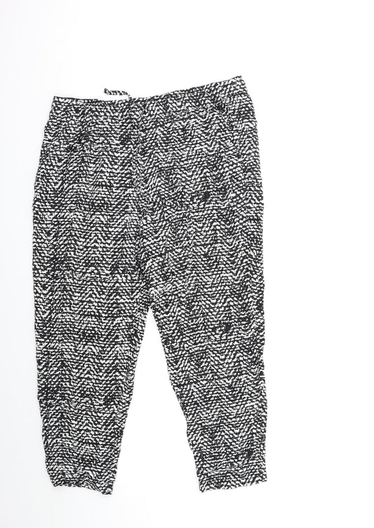 Classic Womens Black   Trousers  Size 16 L23 in