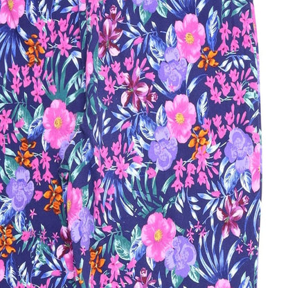 Womens UK Size 16 ISLE Regular Fit  Blue Trousers