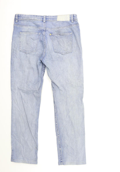 Yessica Womens Blue  Denim Straight Jeans Size 30 in L32 in