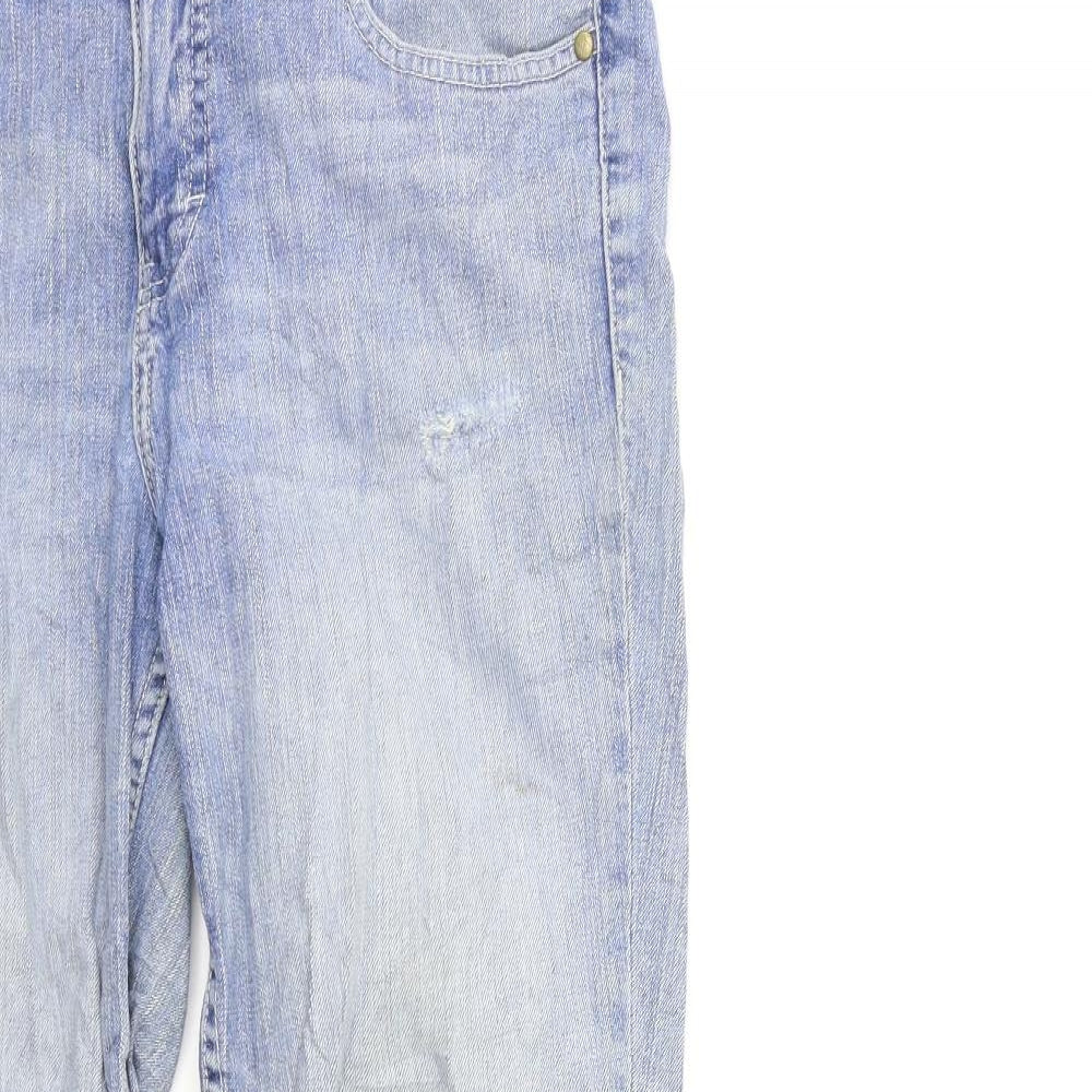 Yessica Womens Blue  Denim Straight Jeans Size 30 in L32 in