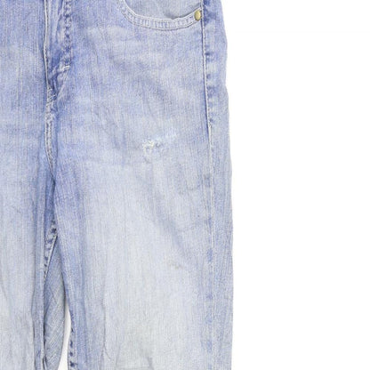 Yessica Womens Blue  Denim Straight Jeans Size 30 in L32 in