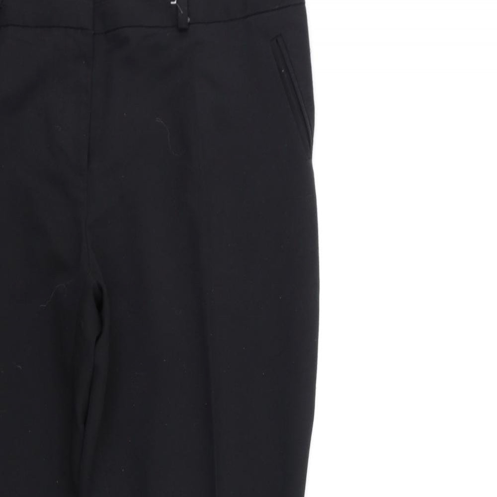 Womens UK Size 14 Dorothy Perkins Regular Fit  Black Trousers