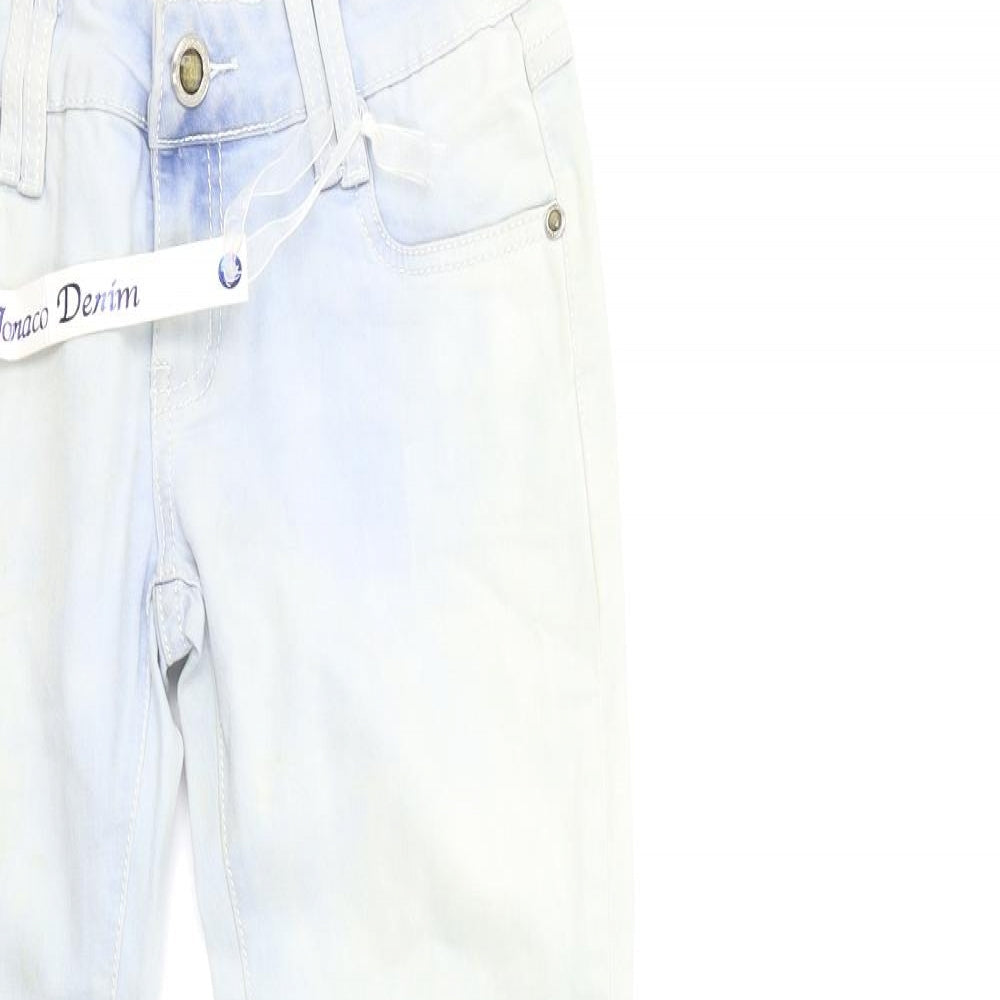 R. JONACO DENIM Womens Blue  Denim Skinny Jeans Size 10 L32 in