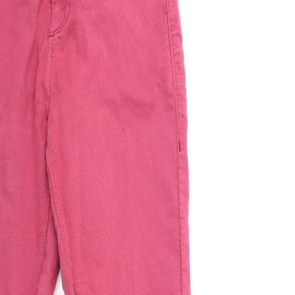Topshop Womens Pink  Denim Skinny Jeans Size 26 in L30 in