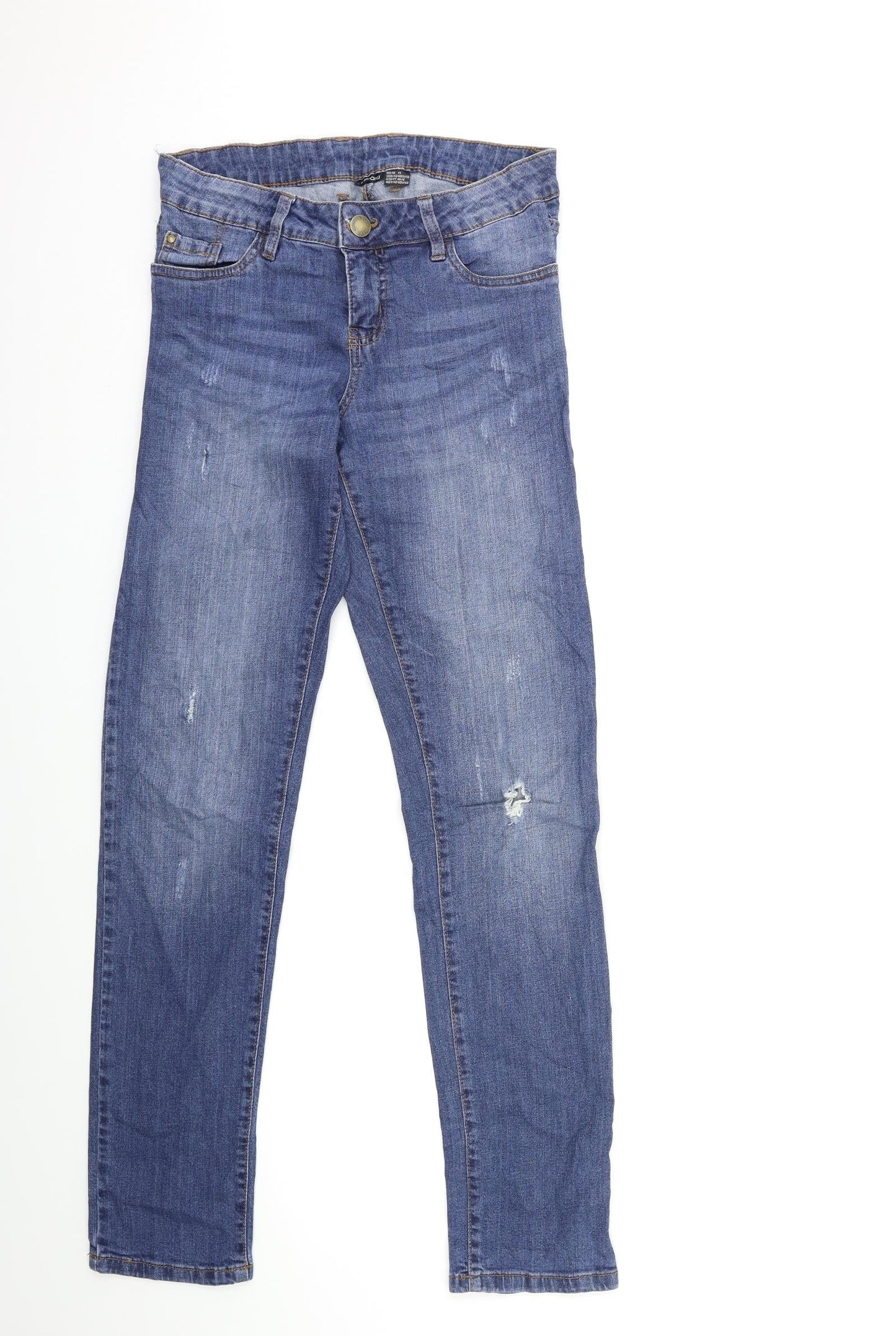 ESMARA Womens Blue  Denim Skinny Jeans Size 12 L30 in