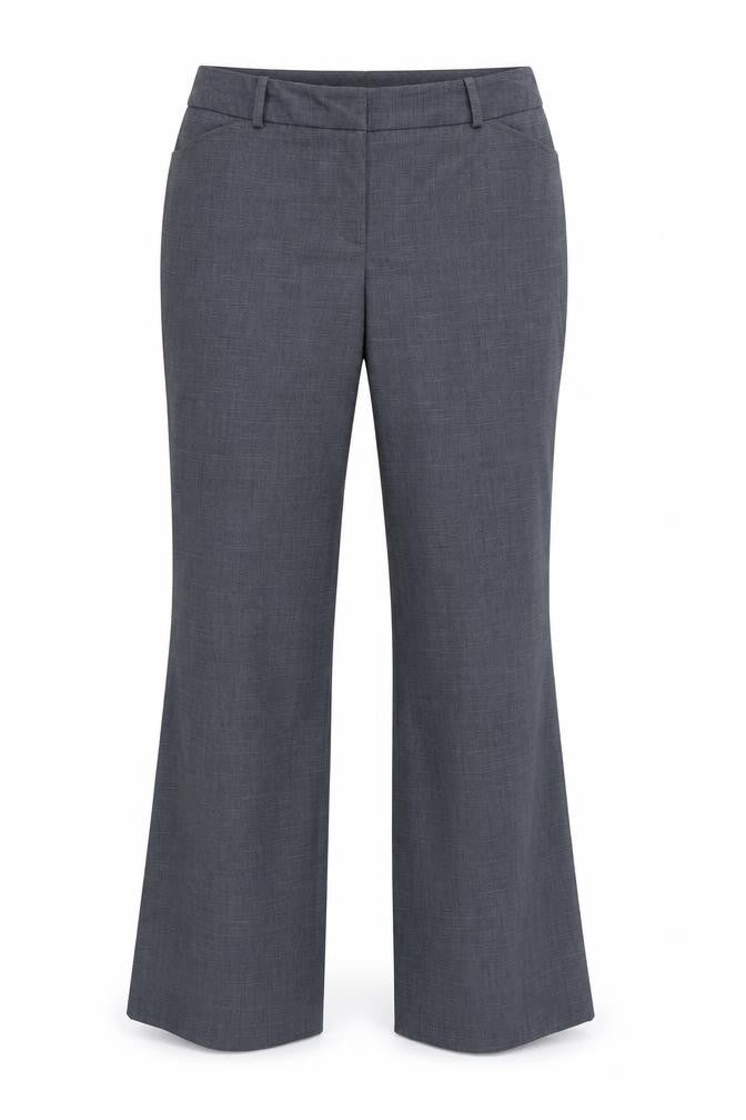 Womens UK Size 12 Worthington Regular Fit  Grey Trousers
