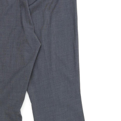 Womens UK Size 12 Worthington Regular Fit  Grey Trousers