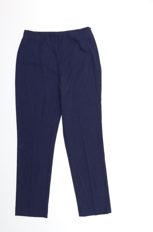 Womens UK Size 12 ISLE Regular Fit  Blue Trousers