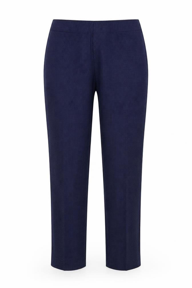 Womens UK Size 12 ISLE Regular Fit  Blue Trousers