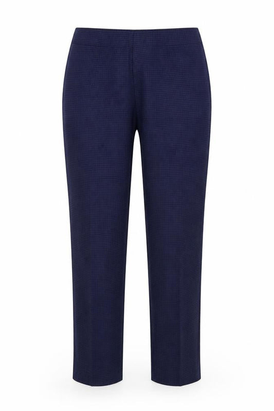 Womens UK Size 12 ISLE Regular Fit  Blue Trousers