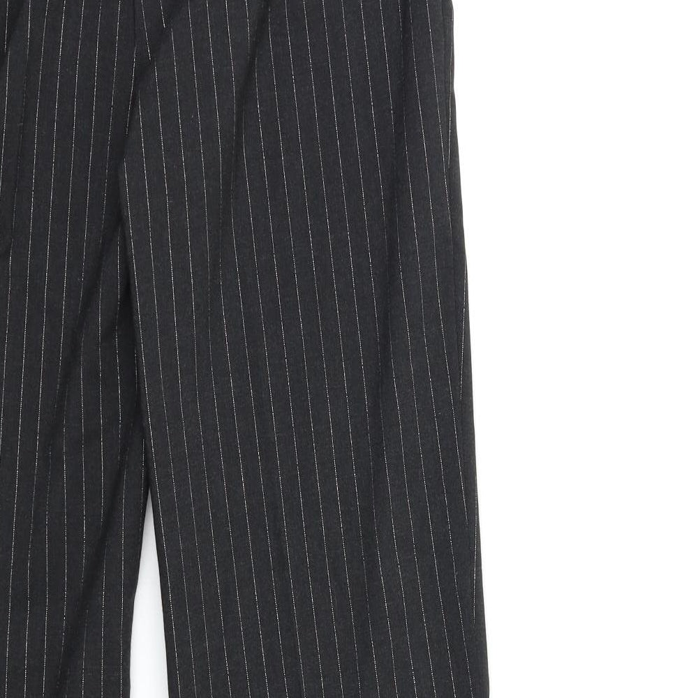 Womens UK Size 14 Wardrobe Regular Fit  Black Trousers