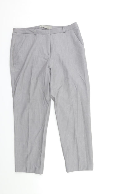 Womens UK Size 8 ASOS Regular Fit  Grey Trousers