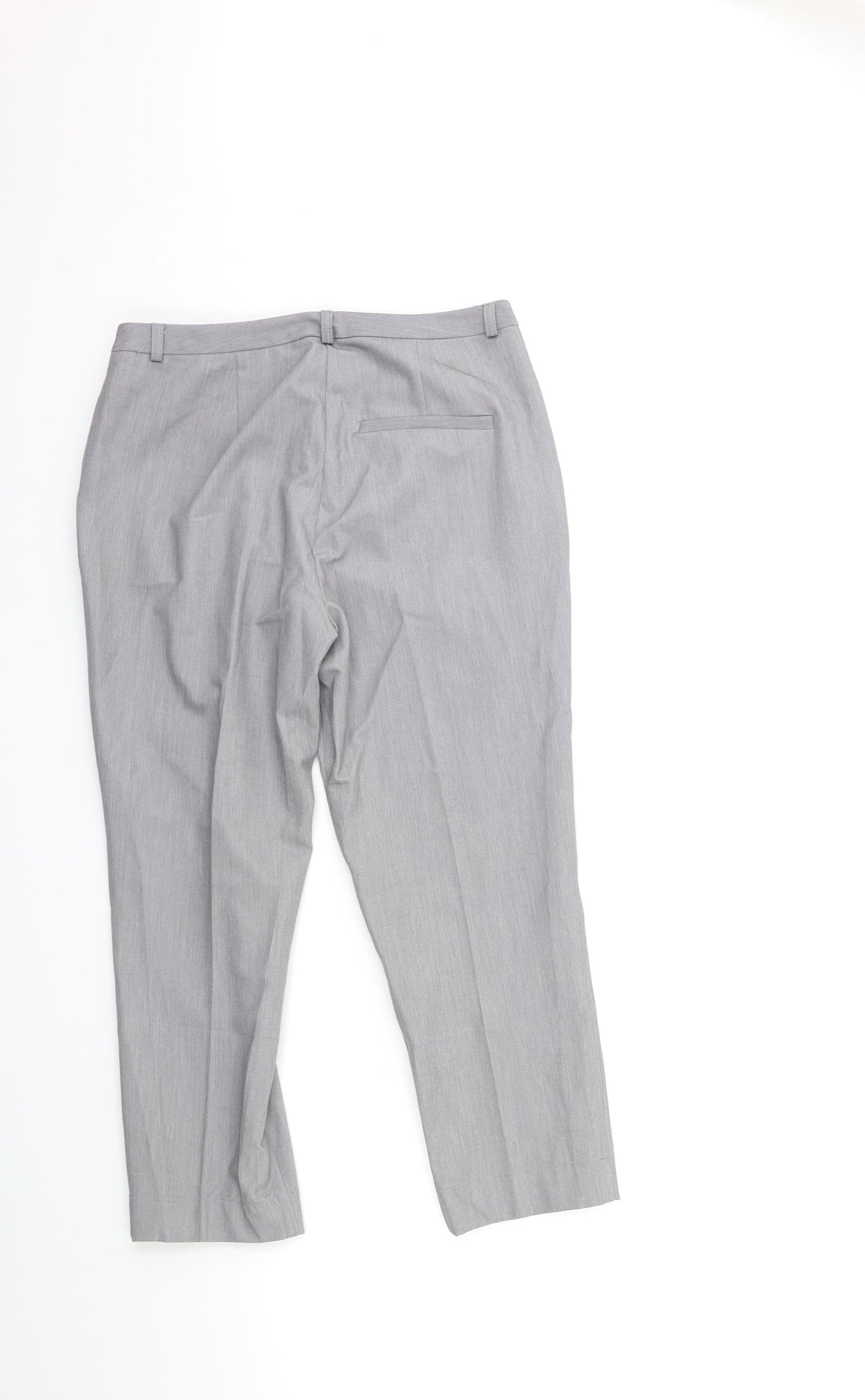 Womens UK Size 8 ASOS Regular Fit  Grey Trousers