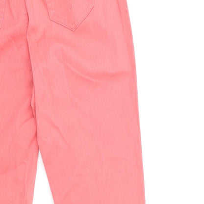 Avon Womens Pink  Denim Skinny Jeans Size 10 L30 in