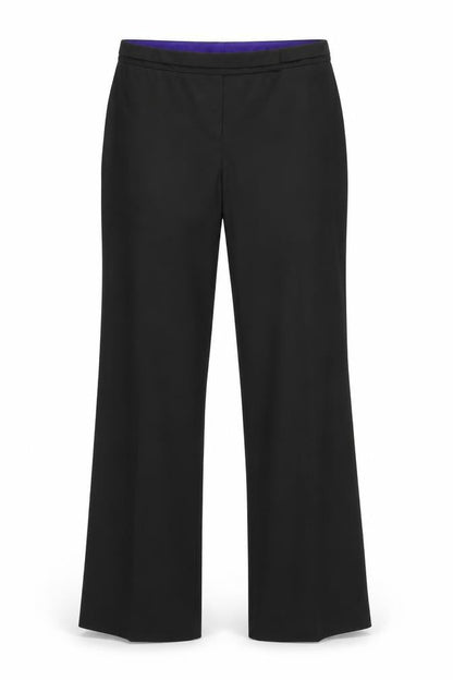 Womens UK Size 10 F&F Regular Fit  Black Trousers