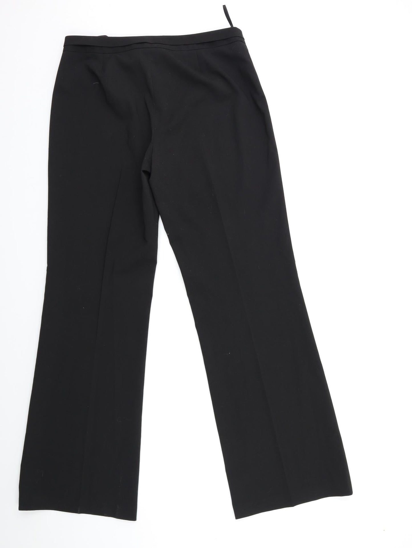 Womens UK Size 10 F&F Regular Fit  Black Trousers