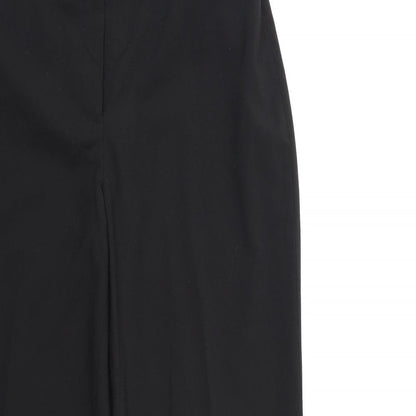 Womens UK Size 10 F&F Regular Fit  Black Trousers