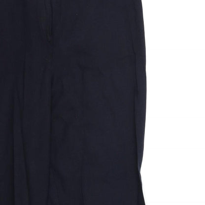 Womens UK Size 14 Lakeland Regular Fit  Blue Trousers