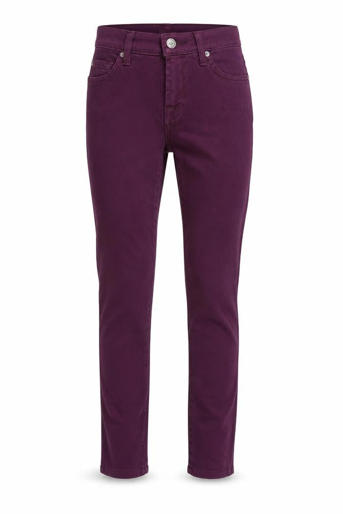 Womens Purple  Denim Skinny Jeans Size 23 in L25 in