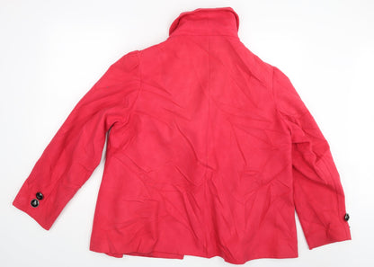 Womens UK Size One Size Preworn Pink Jacket