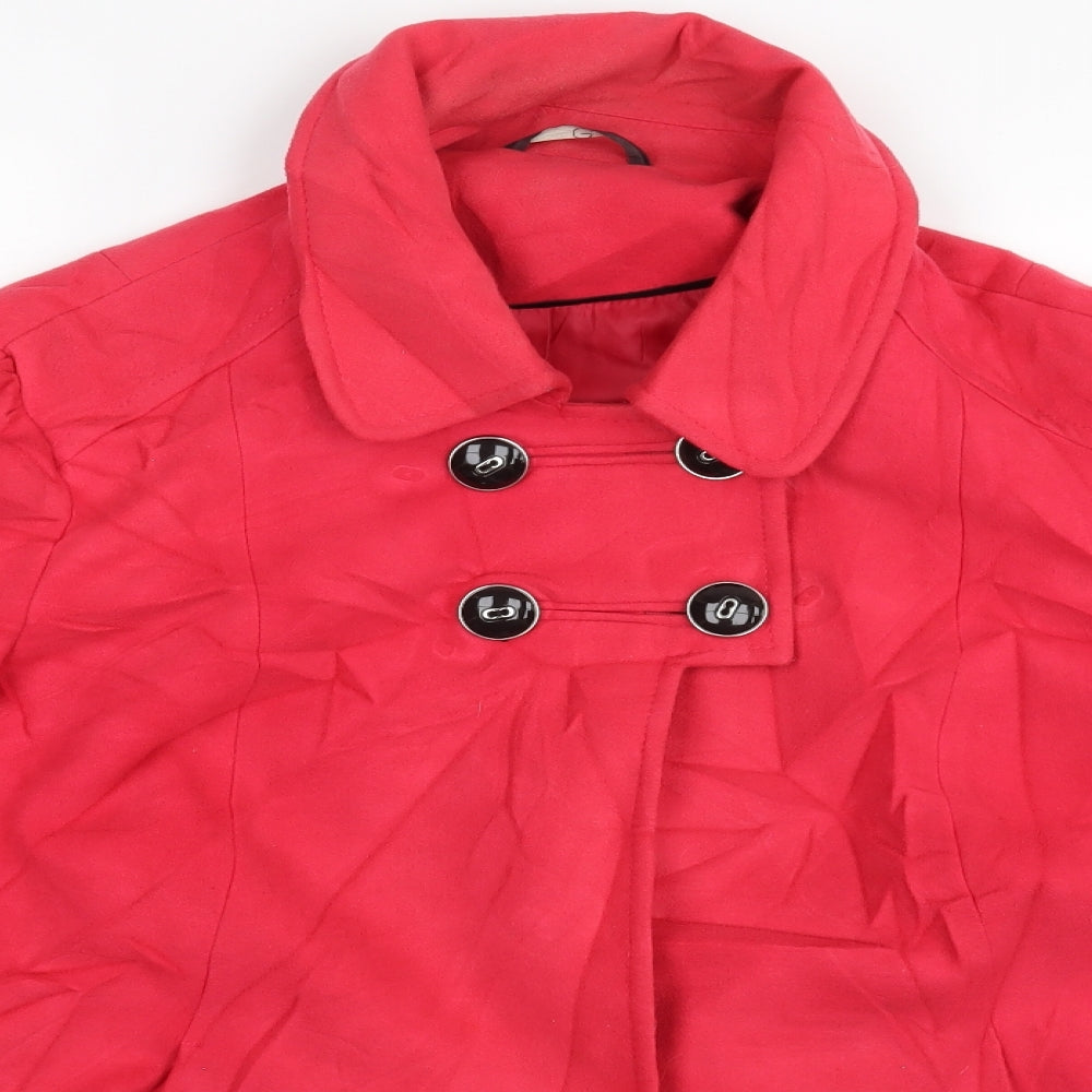 Womens UK Size One Size Preworn Pink Jacket
