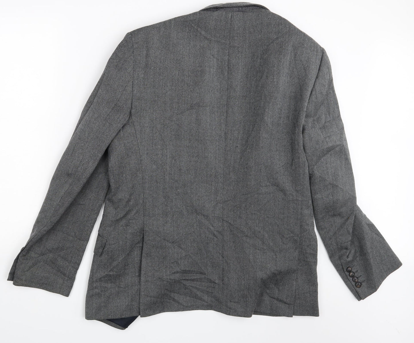 Mens UK Size M M&S Regular Grey Suit Jacket