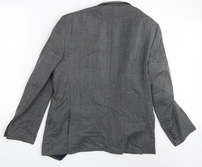 Mens UK Size M M&S Regular Grey Suit Jacket