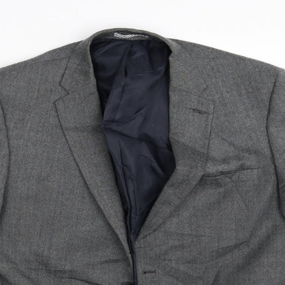 Mens UK Size M M&S Regular Grey Suit Jacket