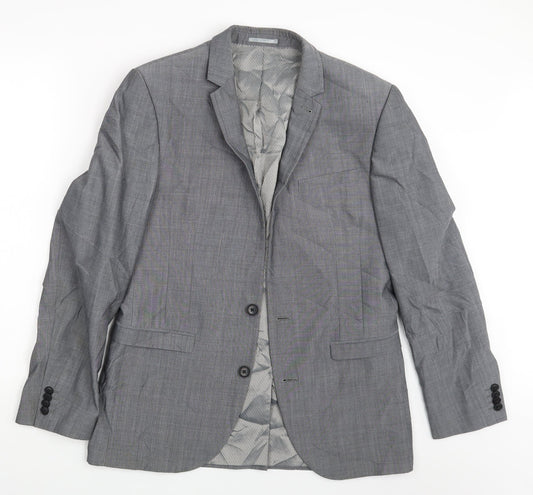 Mens UK Size One Size NEXT Regular Grey Suit Jacket