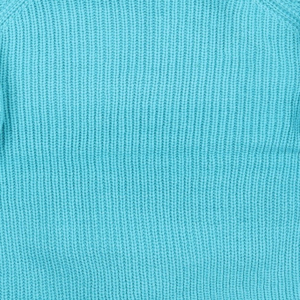 Womens UK Size 12 BEYOU Blue Pullover Jumper