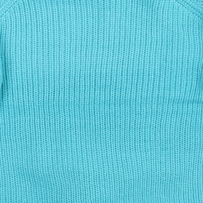 Womens UK Size 12 BEYOU Blue Pullover Jumper