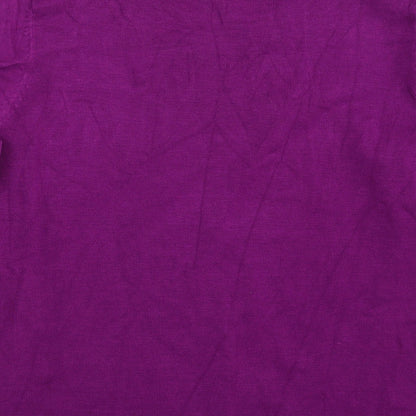 BM Collection Womens Purple   Pullover Sweatshirt Size M