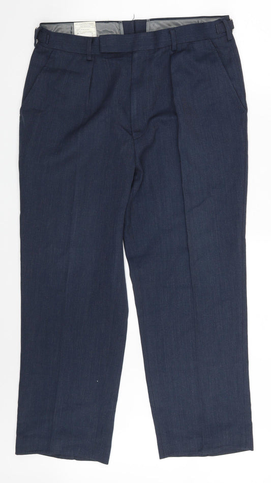 Preworn Mens Blue   Trousers  One Size L25 in