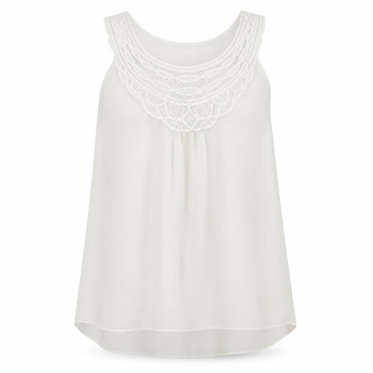 Womens UK Size 12 Papaya Ivory Basic Blouse