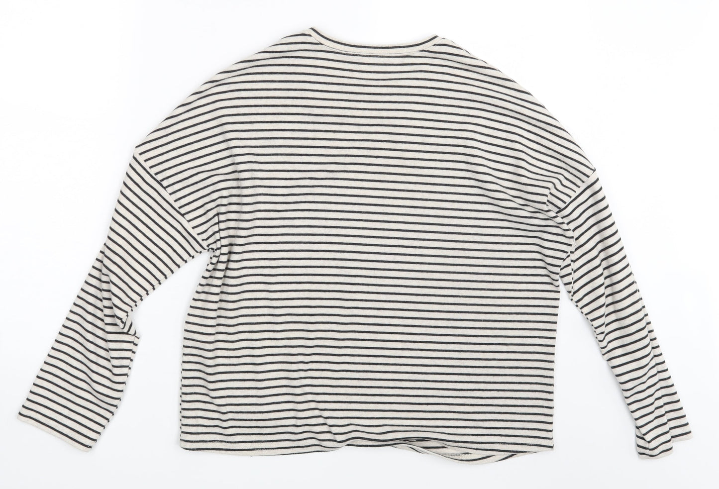 Womens UK Size 8 New Look White Basic T-Shirt