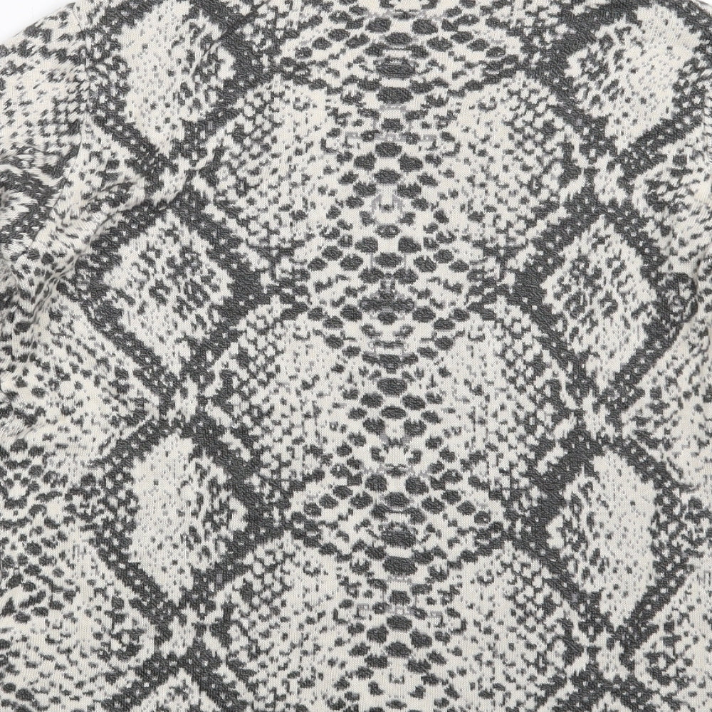 TU Womens Green Argyle/Diamond  Pullover Jumper Size 12