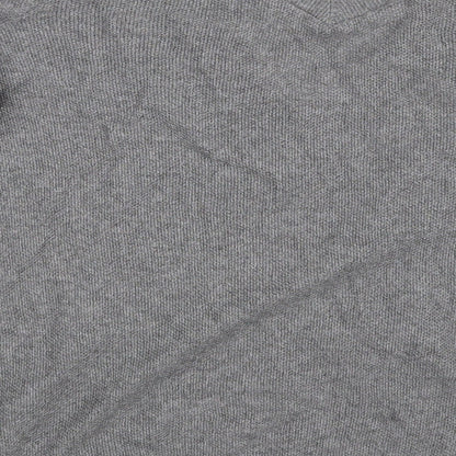 Lara Knit Womens Grey   Pullover Sweatshirt Size M
