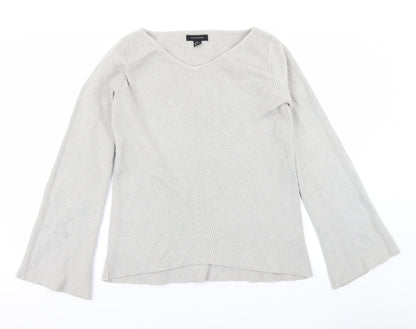 Womens UK Size M Atmosphere Grey Pullover Jumper