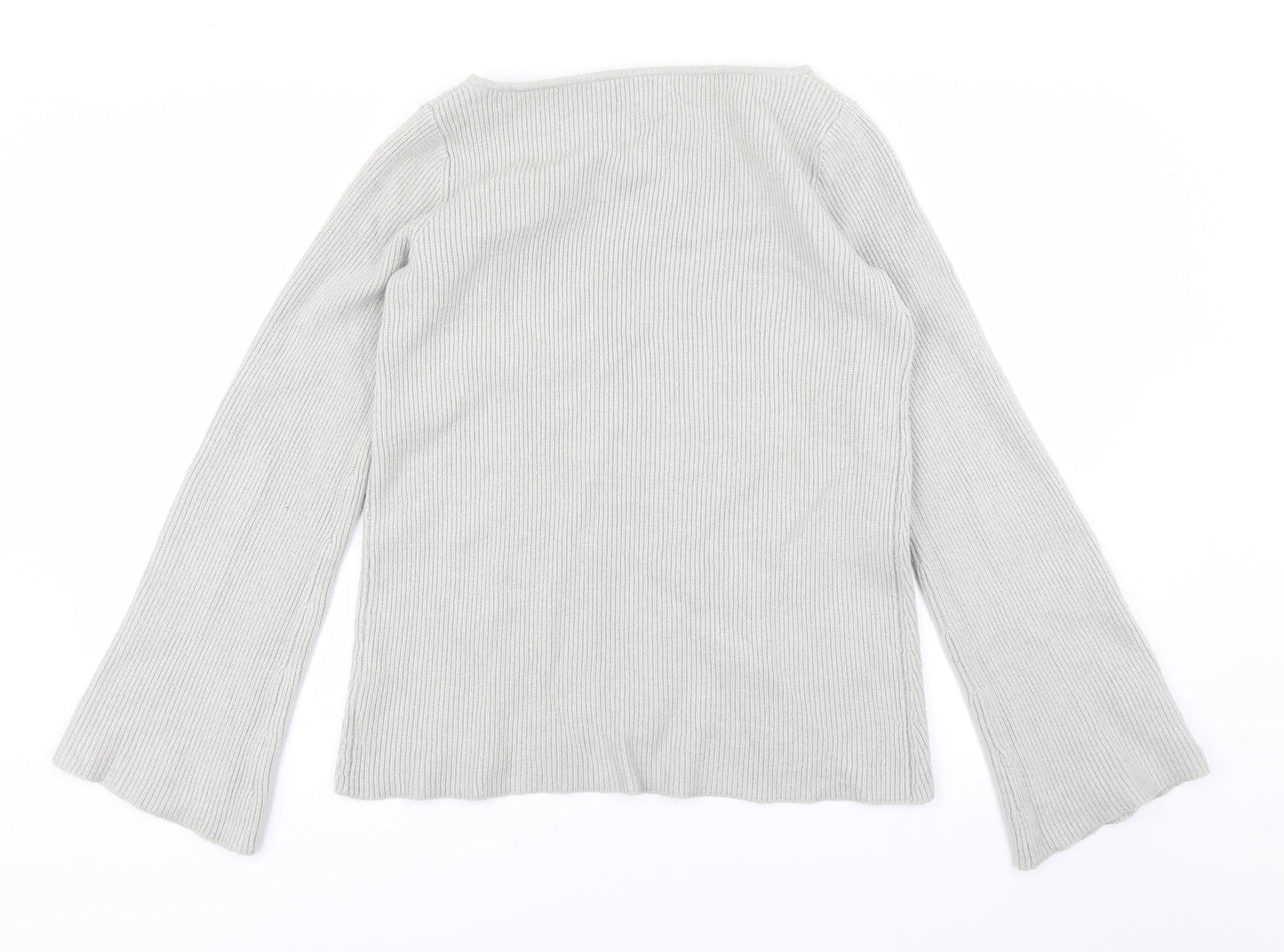 Womens UK Size M Atmosphere Grey Pullover Jumper