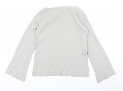 Womens UK Size M Atmosphere Grey Pullover Jumper